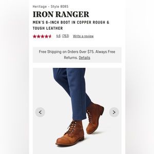 Redwing men’s boots